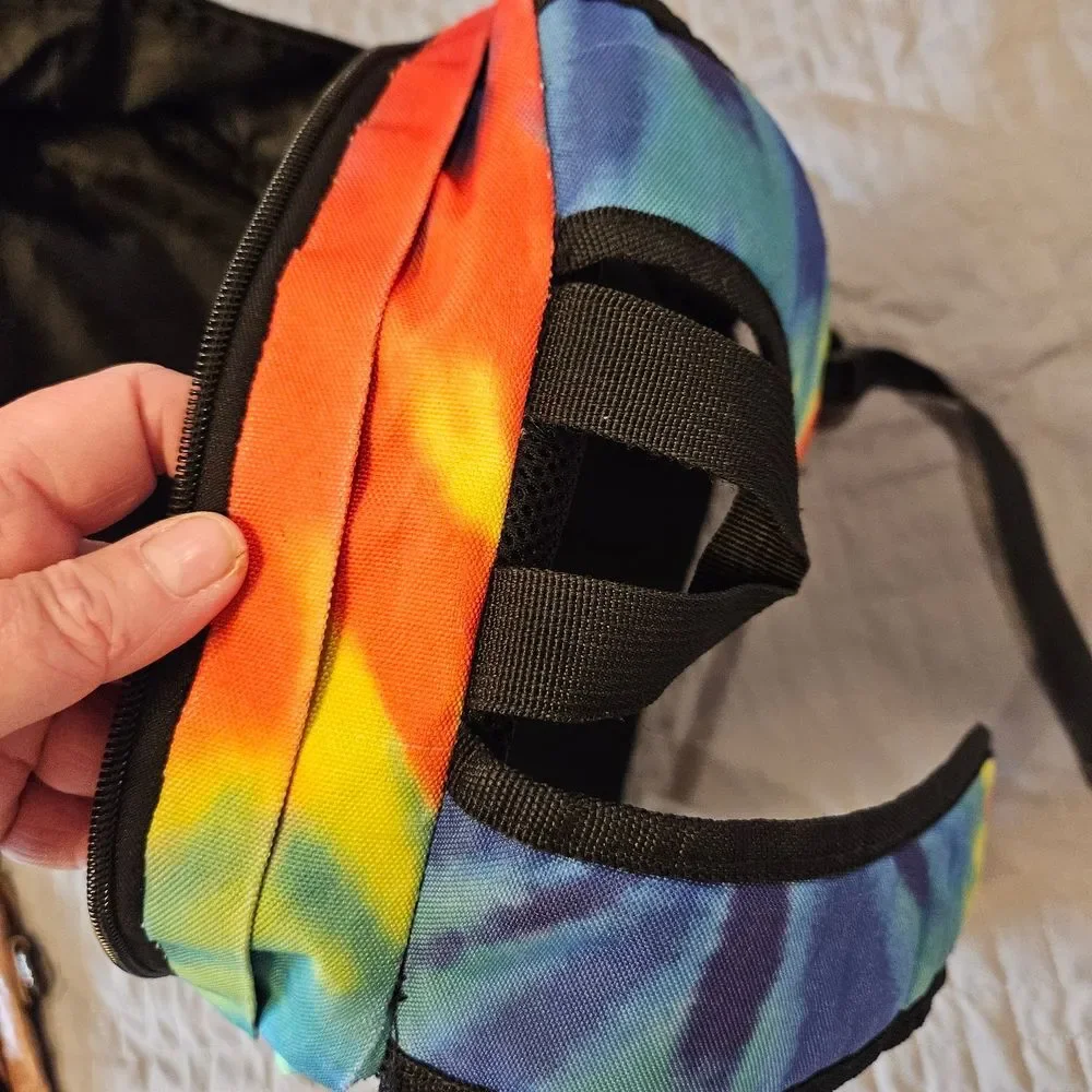 Neff Tie-Dye Backpack with Black Accents